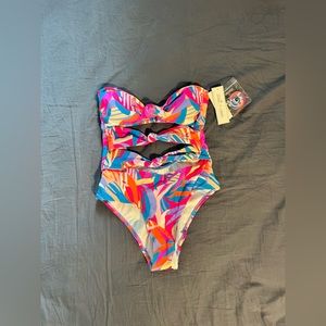 Salt and Cove one piece tie swimsuit
